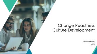 Change Readiness Culture Development PPT Template AT