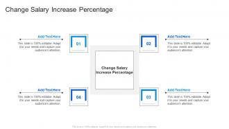 Change Salary Increase Percentage In Powerpoint And Google Slides Cpb