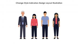 Change Style Indicators Design Layout Illustration