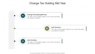 Change Tax Holding Mid Year In Powerpoint And Google Slides Cpb