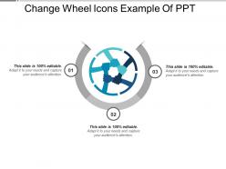 Change wheel icons example of ppt