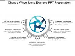 Change wheel icons example ppt presentation