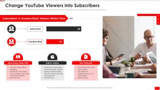 Change Youtube Viewers Into Subscribers Video Content Marketing Plan For Youtube Advertising
