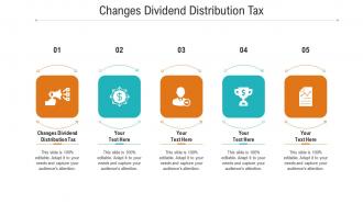 Changes dividend distribution tax ppt powerpoint presentation ideas example cpb