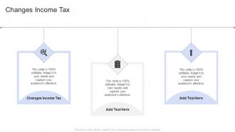 Changes Income Tax In Powerpoint And Google Slides Cpb