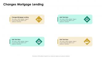 Changes Mortgage Lending In Powerpoint And Google Slides Cpb