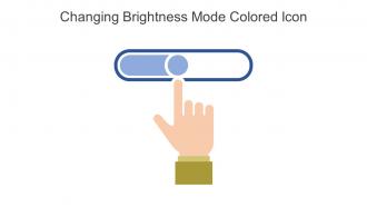Changing Brightness Mode Colored Icon In Powerpoint Pptx Png And Editable Eps Format