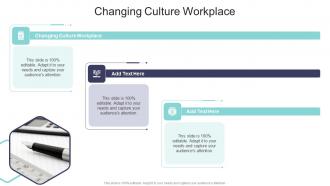 Changing Culture Workplace In Powerpoint And Google Slides Cpb