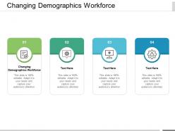 Changing demographics workforce ppt powerpoint presentation portfolio influencers cpb