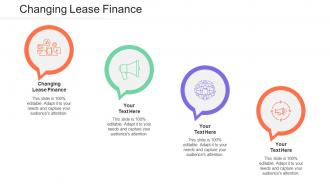Changing Lease Finance Ppt Powerpoint Presentation Show Good Cpb