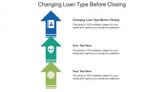 Changing loan type before closing ppt powerpoint presentation inspiration deck cpb