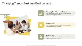 Changing Trends Business Environment In Powerpoint And Google Slides Cpb