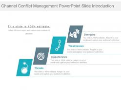 Channel conflict management powerpoint slide introduction