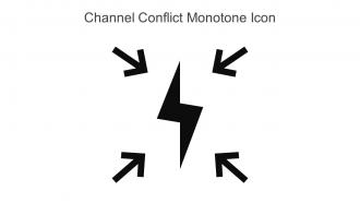 Channel Conflict Monotone Icon In Powerpoint Pptx Png And Editable Eps Format