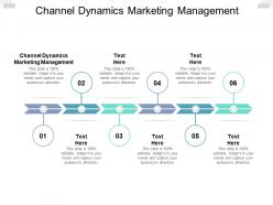 Channel dynamics marketing management ppt powerpoint presentation gallery cpb