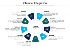 Channel integration ppt powerpoint presentation inspiration graphic tips cpb