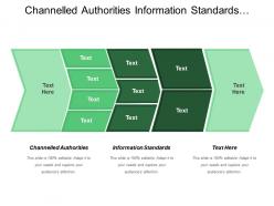 Channel Led Authorities Information Standards Information Governance Investment Strategic