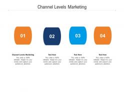 Channel levels marketing ppt powerpoint presentation gallery images cpb