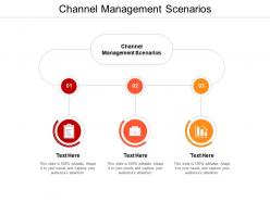 Channel management scenarios ppt powerpoint presentation examples cpb