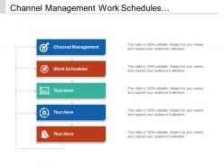 Channel management work schedules performance appraisals leadership assessment tool cpb