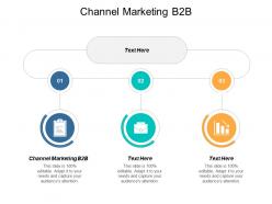 Channel marketing b2b ppt powerpoint presentation file icon cpb