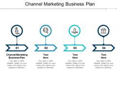 Channel marketing business plan ppt powerpoint presentation inspiration infographic template cpb