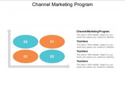 Channel marketing program ppt powerpoint presentation gallery introduction cpb