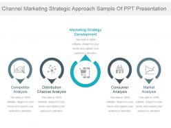Channel Marketing Strategic Approach Sample Of Ppt Presentation