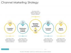 Channel marketing strategy analysis company strategies promotion tactics ppt powerpoint presentation icons