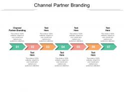 Channel partner branding ppt powerpoint presentation infographics mockup cpb