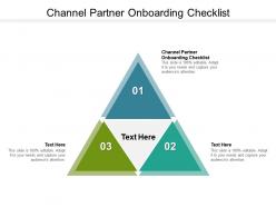Channel partner onboarding plan ppt powerpoint presentation visual aids summary cpb