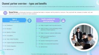 Channel Partner Overview Types And Benefits Guide To Successful Channel Strategy SS V