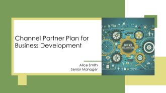 Channel Partner Plan For Business Development PPT Template AT