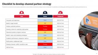 Channel Partner Program For Business Expansion Strategy CD V Visual Good