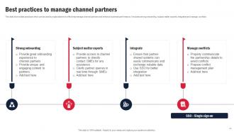 Channel Partner Program For Business Expansion Strategy CD V Professional Unique