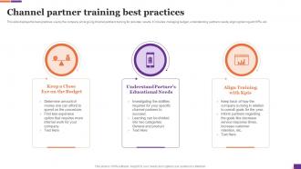 Channel Partner Training Best Practices