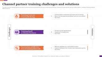 Channel Partner Training Challenges And Solutions