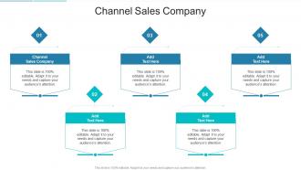 Channel Sales Company In Powerpoint And Google Slides Cpb