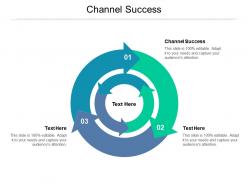 Channel success ppt powerpoint presentation file show cpb