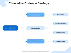 Channelize Customer Strategy Distribution Ppt Powerpoint Presentation Slides Aids