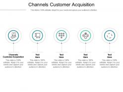 Channels customer acquisition ppt powerpoint presentation slides sample cpb