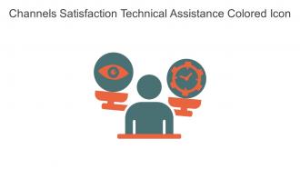 Channels Satisfaction Technical Assistance Colored Icon In Powerpoint Pptx Png And Editable Eps Format