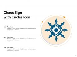 Chaos Business Problem Arrows Icon Theory Circles Direction Signboard Confusion