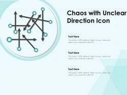 Chaos with unclear direction icon