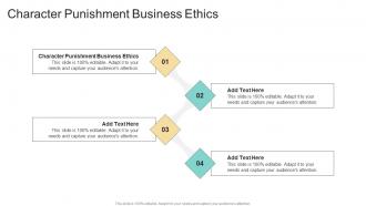 Character Punishment Business Ethics In Powerpoint And Google Slides Cpb
