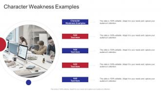 Character Weakness Examples In Powerpoint And Google Slides Cpb