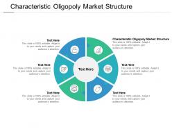 Characteristic oligopoly market structure ppt powerpoint presentation portfolio pictures cpb