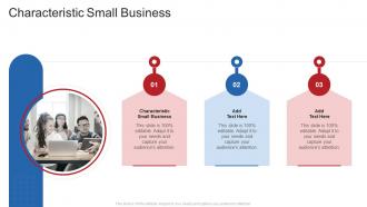 Characteristic Small Business In Powerpoint And Google Slides Cpb