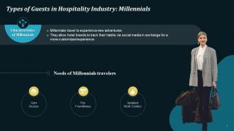 Characteristics And Needs Of Millennials In Hospitality Industry Training Ppt