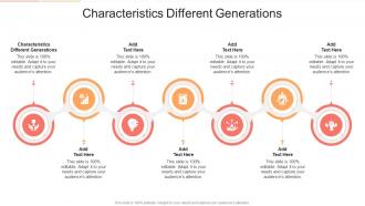 Characteristics Different Generations In Powerpoint And Google Slides Cpb